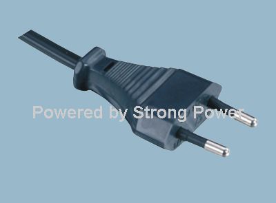 Indonesia-SNI-2-Poles-4.0mm-Without-Earthing-Contact-Plug-Pins-2.5A-Power-Cord