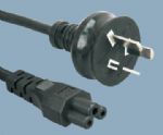 Australia-AS-NZ-3112-3-conductor-Plug-To-IEC-60320 C5-Power-Cord