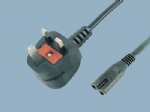 UK BS 1363 A Plug Y006A to IEC C7