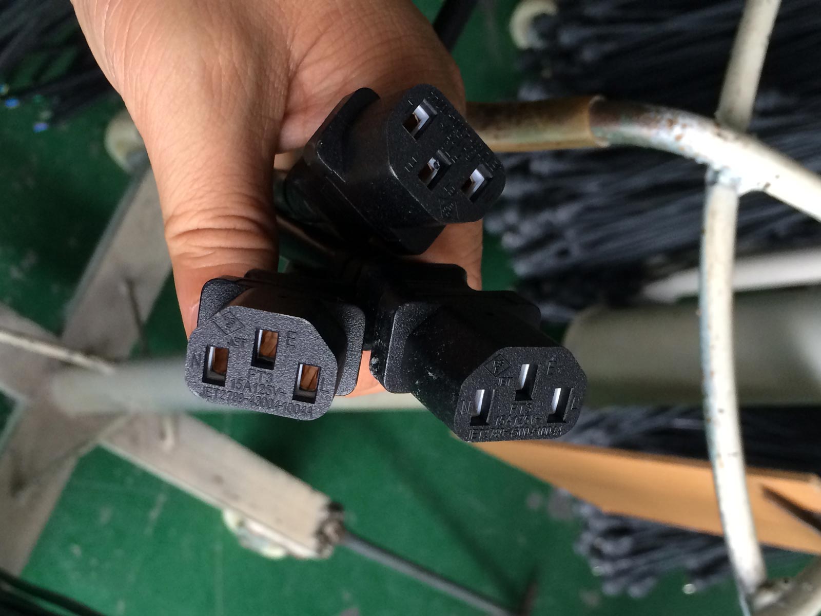 Japan Power Cord IEC 60320 C13 Connector