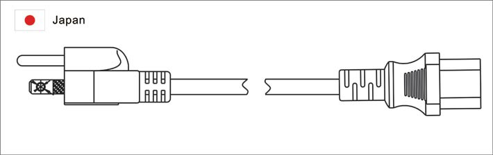 Japan Plug to IEC C13