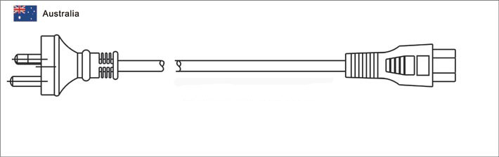Australia AS/NZ 3112 Plug to IEC C5