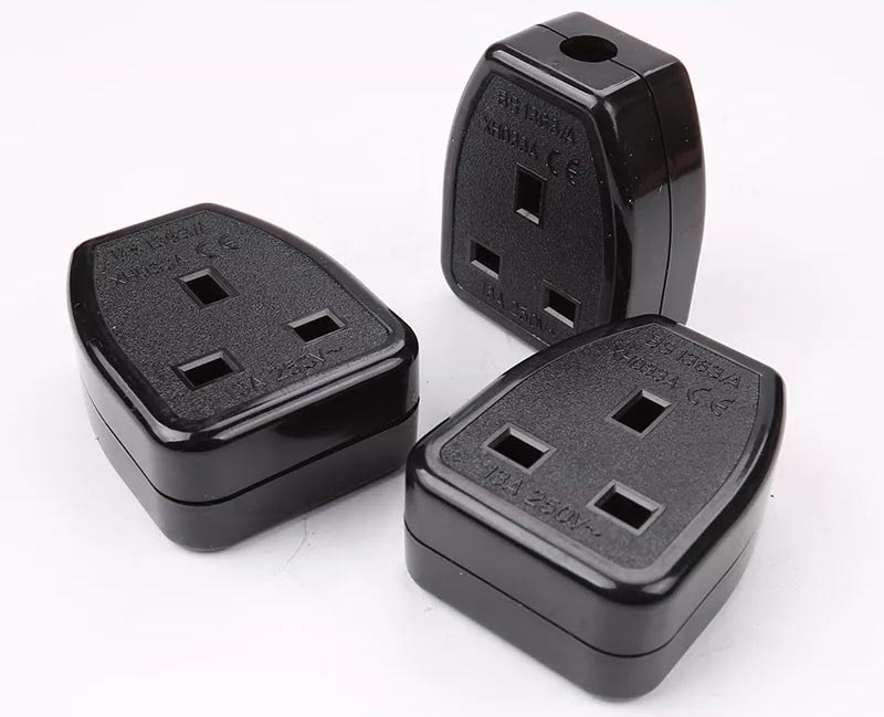 British UK Extension Cord Socket