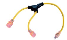 5-15 Y Shape Extension Cord Lighting