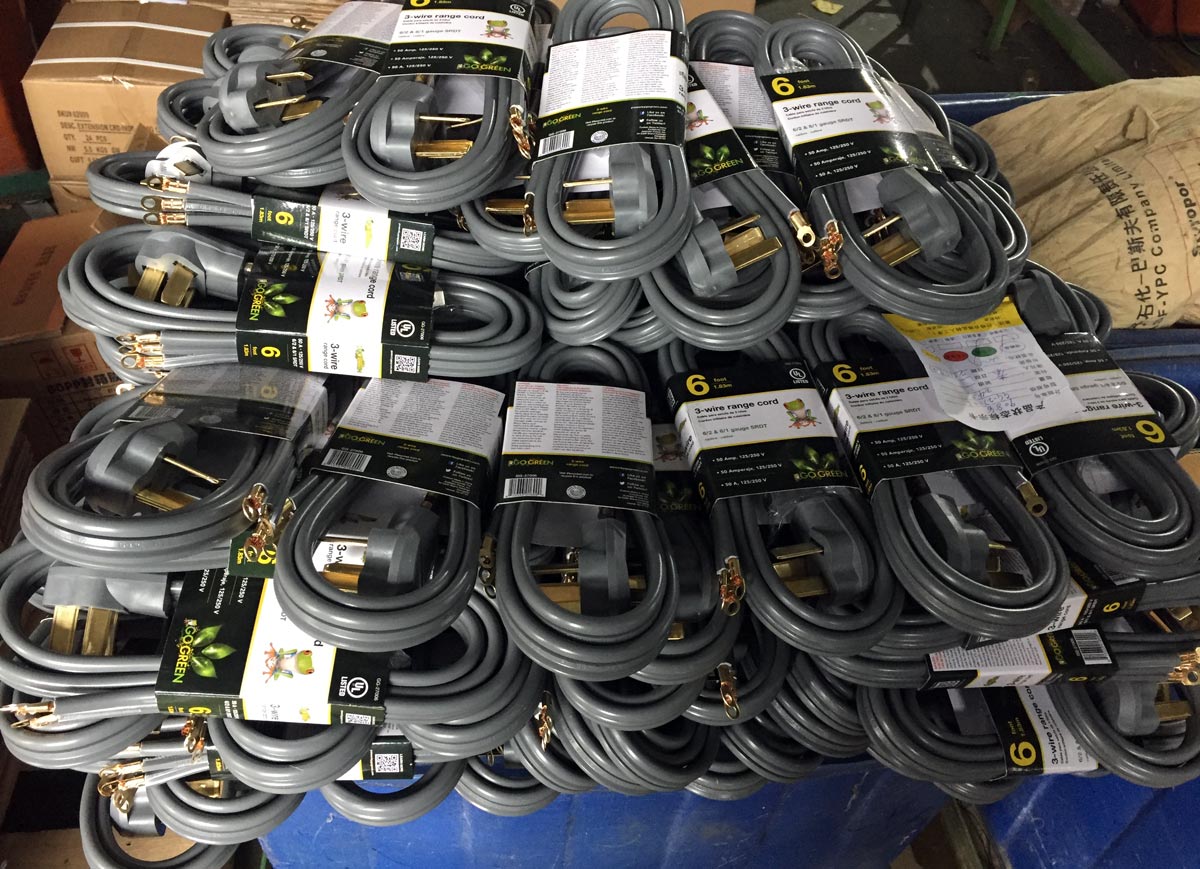 3 Wire Range Cord 50A