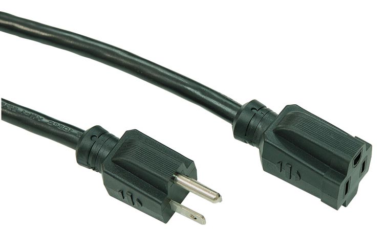 Outdoor Extension Cord Amercan Single Outlet LA004K LA005H