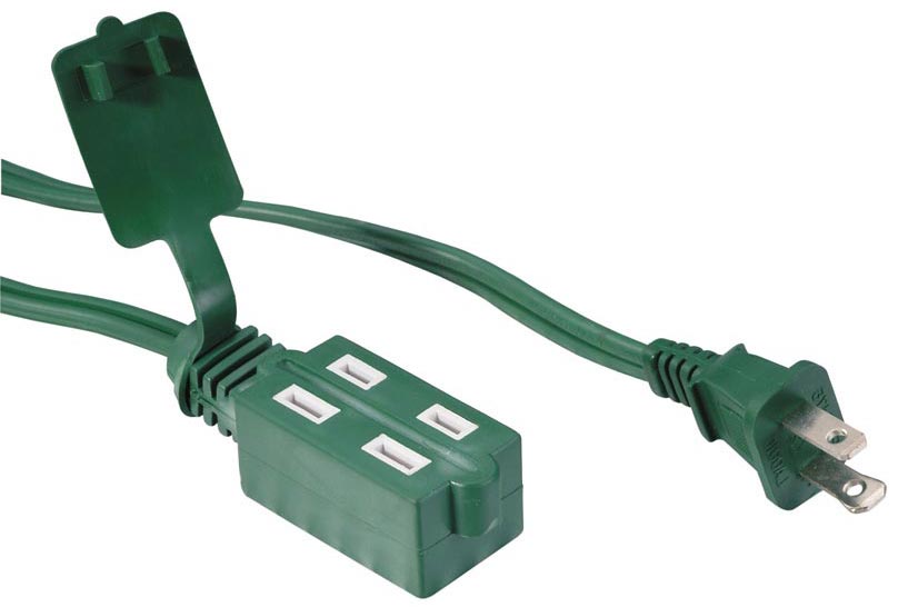 Indoor Cube Tap 2 Conductor Extension Cords LA001C LA002B