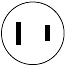 NEMA 1-15P 2 Prong America power cords NEMA 1-15P 2 Prong America power cords