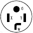 NEMA 14-30P America 30Amps power cord NEMA 14-30P America 30Amps power cord