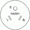 Australia AS 3112 round pin grounded 10A plug Australia AS 3112 round pin grounded 10A plug