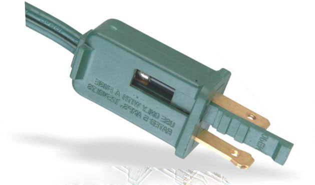 Power Supply Cord America NEMA 1-15P Fuse 5A and 10A LA001E