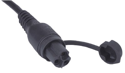 IEC 60320 C5 Power Cord with Protection Cover