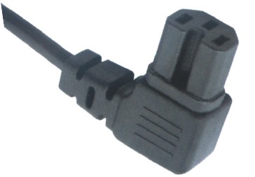 IEC 60320 C15 Power Cord Right Angle