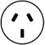 Australia plug shape Australia plug shape