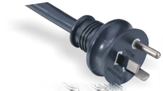 LA020B 3-conductor Non-rewirable Plug Power Supply Cord LA020B 3-conductor Non-rewirable Plug Power Supply Cord