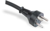 Power Supply Cord Denmark DEMO Non-rewireabe Plug