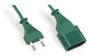 LA015B LA019A 2P Cord extension set