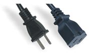 LA033A LA035C 2-conductor Extension Cord