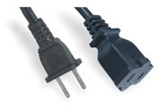 LA033B LA035C 2-conductor Extension Cord