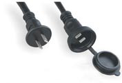 LA034A LA036A 3-conductor Extension Cord