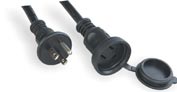 LA034B LA036B 3-conductor Extension Cord with waterproof