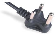 Power Supply Cord South African SABS 16A Power Supply Cord South African SABS 16A