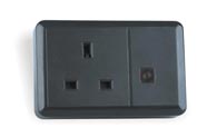 UK BS Extension Socket with Indication Light LA103A