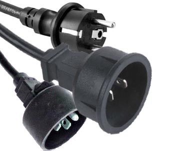 Waterproof Plug Power Cords