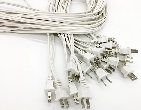 NEMA 1-15P Non-Polarized Power Cords