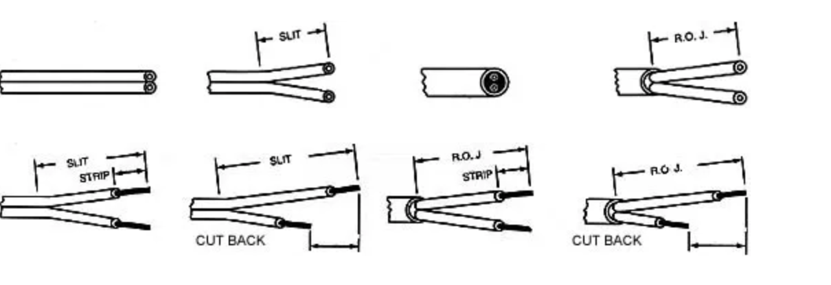 Vacuum cleaner cords Available Opposite End