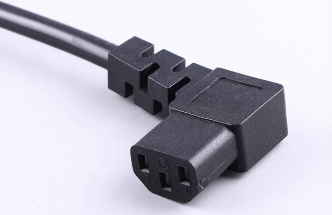 IEC 60320 C13 Power Cord Right Angle