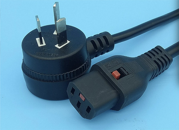 Australia Power Supply Cord Pigtail to IEC 60320 C13 Locking