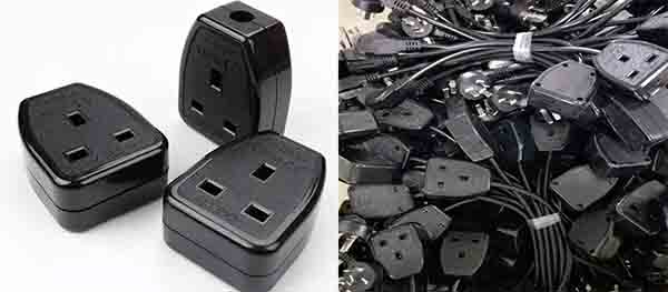 UK Power Cord Rewireable Socket