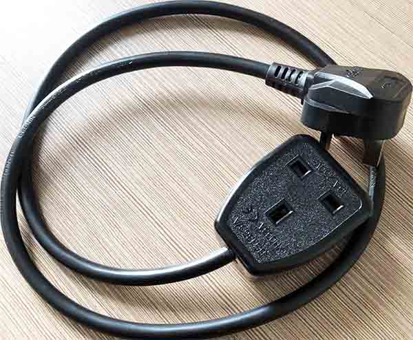 UK AC Power Cord Socket