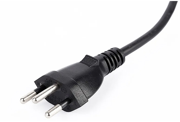 Switzerland 3 Wire Power Cord