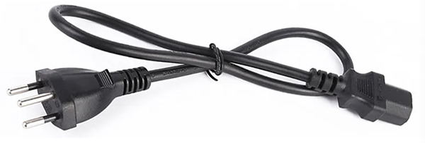 Switzerland Power Cord to IEC 60320 C13 Computer Connector