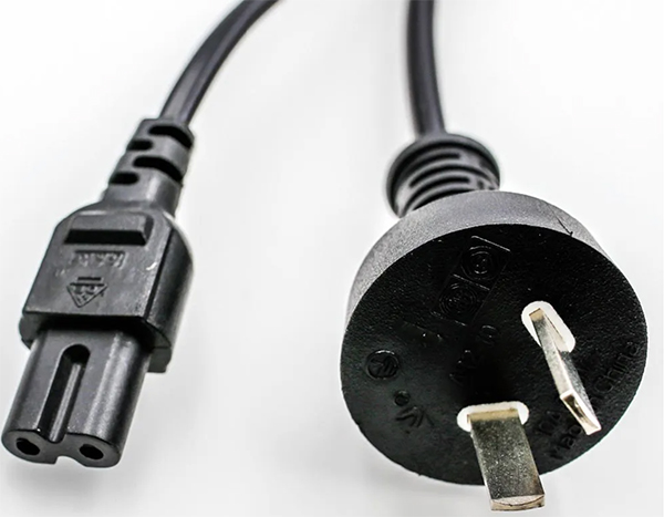 Argentina Power Cord to IEC 60320 C7 Connector