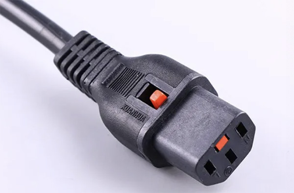 IEC 60320 C13 Autolock Power Cord