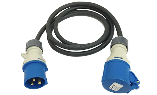 16A 230V 2P+E IEC 60309 Extension Cord with Rubber Cable Y04