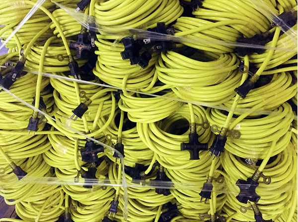 Japan Extension Cord Yellow