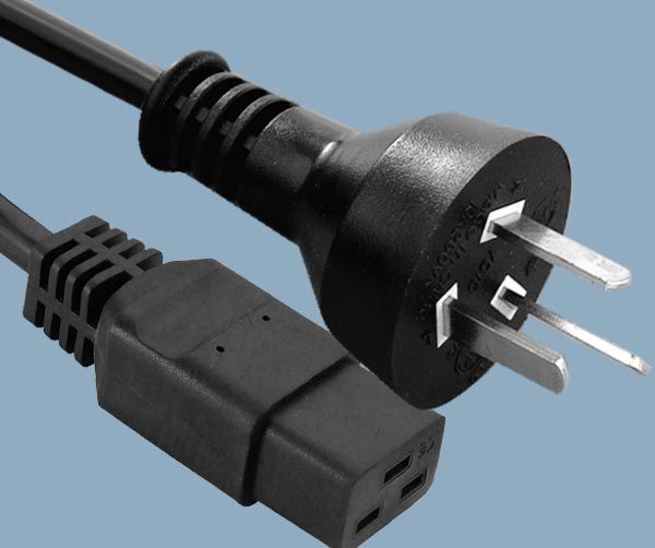 Argentina-IRAM-2073-Plug-To-IEC-60320-C19-Power-Cord