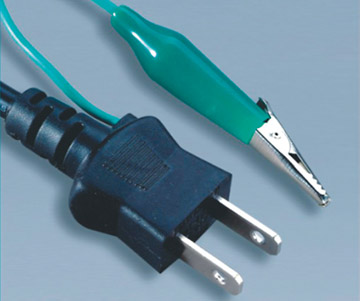 Japan-JIS-8303-PSE-JET-Plug-With-Alligator-Clip-Power-Cord