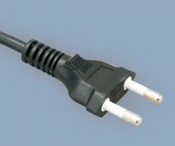 2-Pin-Brazil-NBR-6147-Non-ground-Plug-Power-Cord