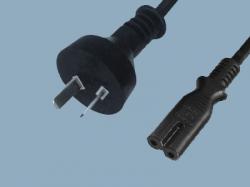 Argentina-IRAM-2063-Plug-to-IEC-60320-C7-AC-Power-Cord