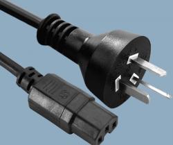 Argentina-IRAM-2073-Plug-to-IEC-60320-C15-Power-Cord