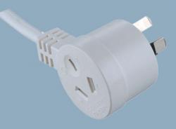 Australia-AS-NZS-3112-Piggyback-Pigtail-Plug-Power-Cord