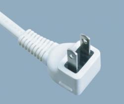 Japan-JIS-8303-PSE-JET-2-Prong-Right-Angle-Plug-AC-Power-Cable