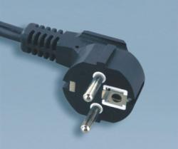 Korea-KSC-8305-KTL-KC-CEE-7/7-Type-16A-Angle-Plug-Power-Cord